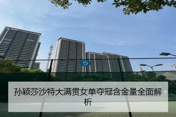 孙颖莎沙特大满贯女单夺冠含金量全面解析